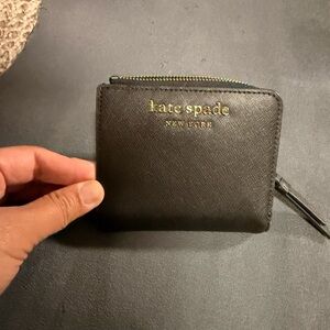 Kate Spade Black Compact Wallet